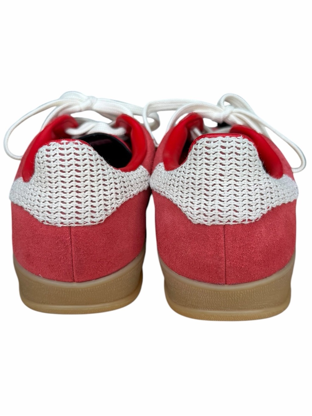 adidas Gazelle Indoor Crochet Better Scarlet White Gum Sneakers Women’s 9 - Picture 7 of 9
